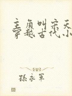 主角叫宋天明的穿越古代小说