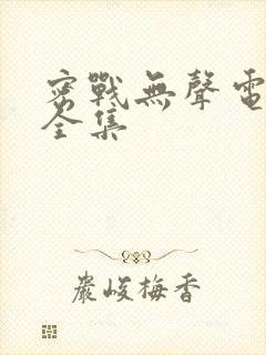 密战无声电视剧全集