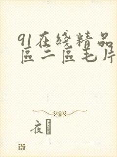 91在线精品一区二区毛片