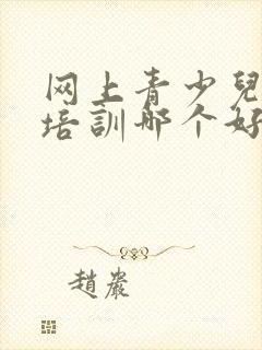 网上青少儿英语培训哪个好