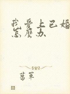 我爱上已婚男人怎么办