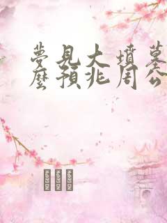 梦见大坟墓是什么预兆周公解梦