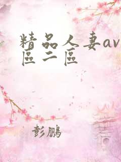 精品人妻av一区二区