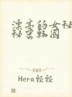 漂亮的女秘书的秘密韩国