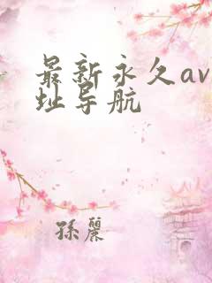 最新永久av网址导航