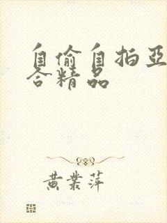 自偷自拍亚洲综合精品