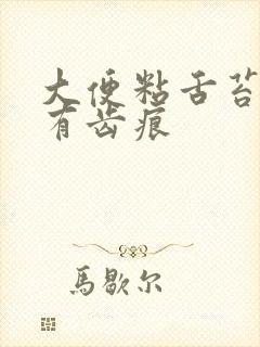 大便粘舌苔厚白有齿痕