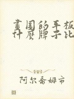 画图的平板电脑什么牌子比较好