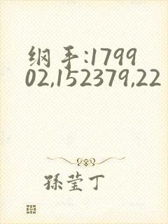 纲手:179902,152379,22