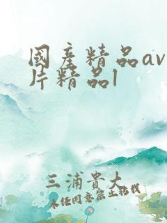 国产精品av国片精品l