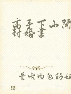 高手下山开局九封婚书