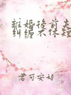 离婚后前夫老公纠缠不休短剧