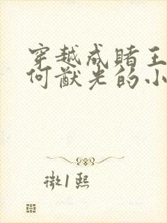 穿越成赌王长子何猷光的小说