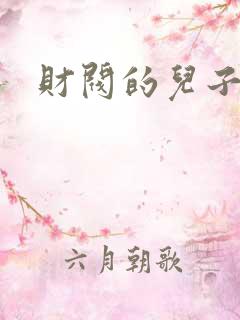 财阀的儿子