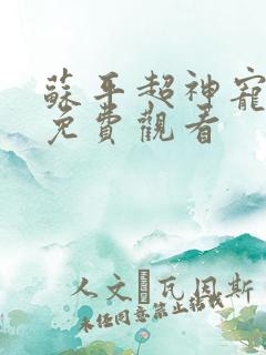 苏平超神宠兽店免费观看