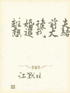 离婚后前夫总是想追我大结局