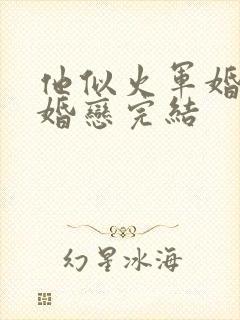 他似火军婚高干婚恋完结