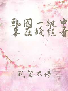 韩国一级中文字幕在线观看