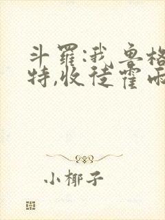 斗罗:我鲁格赛特,收徒霍雨浩