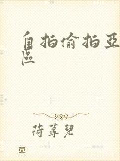 自拍偷拍亚洲图区