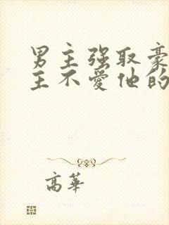 男主强取豪夺女主不爱他的小说