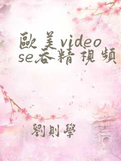 欧美videose吞精视频在线