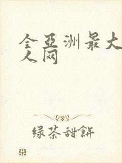 全亚洲最大的成人网