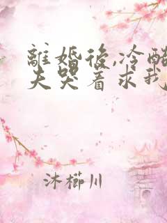 离婚后,冷酷前夫哭着求我复合