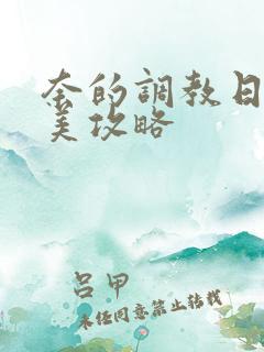 奈的调教日记完美攻略