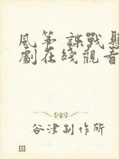 风筝 谍战悬疑剧在线观看