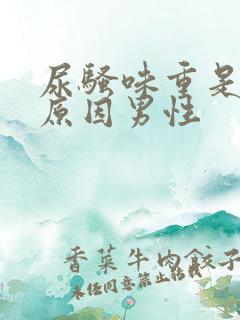 尿骚味重是什么原因男性