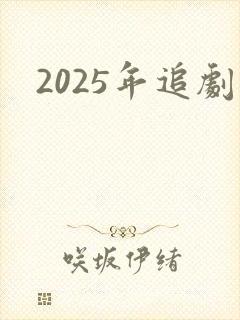 2025年追剧