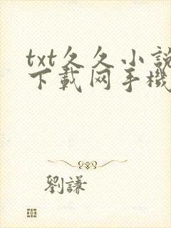 txt久久小说下载网手机版