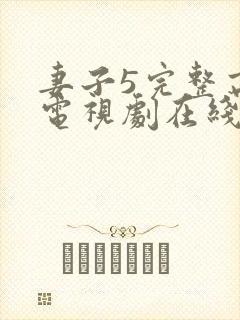 妻子5完整高清电视剧在线看中文