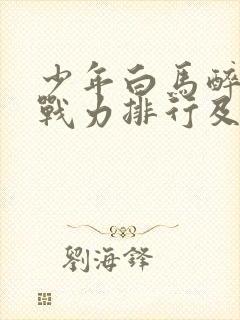 少年白马醉春风战力排行及境界