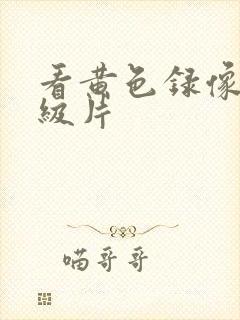 看黄色录像带一级片