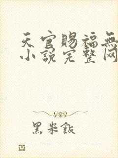 天官赐福无删减小说完整网盘