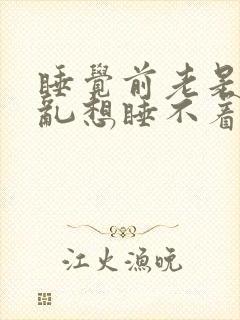 睡觉前老是胡思乱想睡不着什么原因