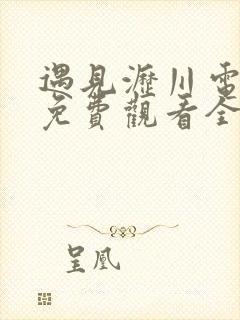 遇见沥川电视剧免费观看全集