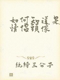 如何知道是不是情侣头像