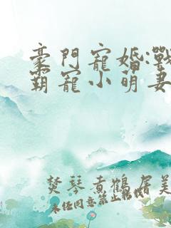 豪门宠婚:战少霸宠小萌妻 是土豆呀