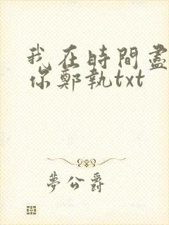 我在时间尽头等你郑执txt