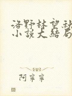 洛野林望秋宋阮小说大结局