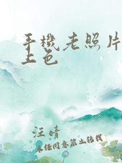 手机老照片修复上色