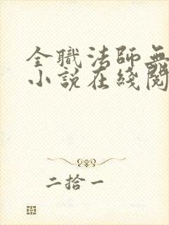 全职法师无删减小说在线阅读