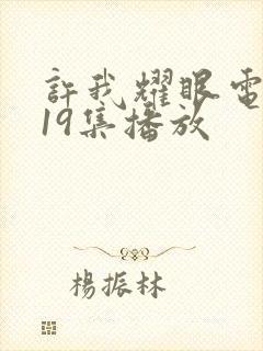 许我耀眼电视剧19集播放