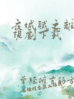 夜城赋之离生电视剧下载