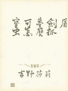 宝可梦剑盾胆小虫怎么抓