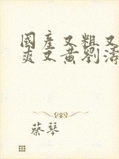 国产又粗又猛又爽又黄刘涛视频