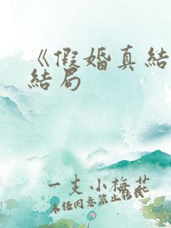 《假婚真结》大结局